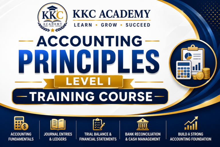 Accounting Principles Level I Training Course