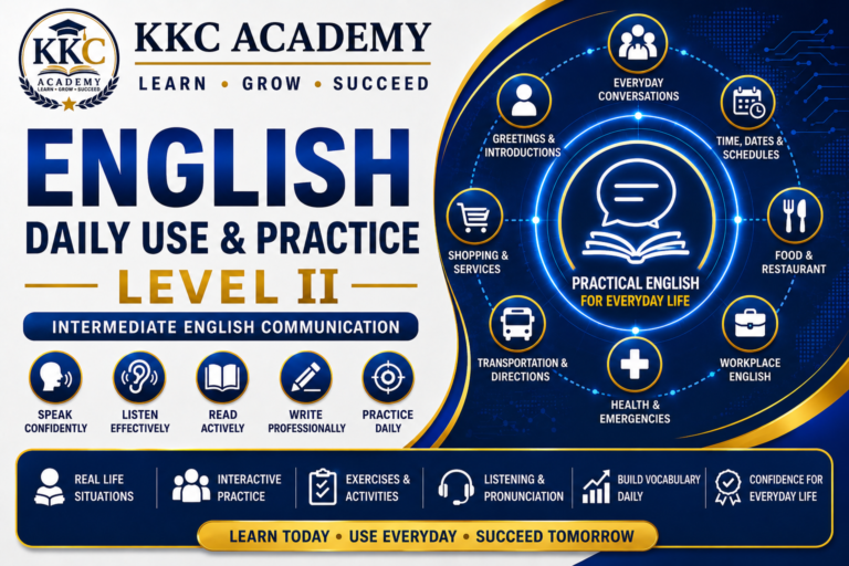 English Daily Use & Practice – Level II