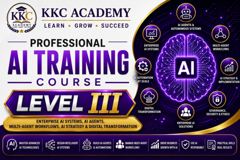 Professional AI Training Level III