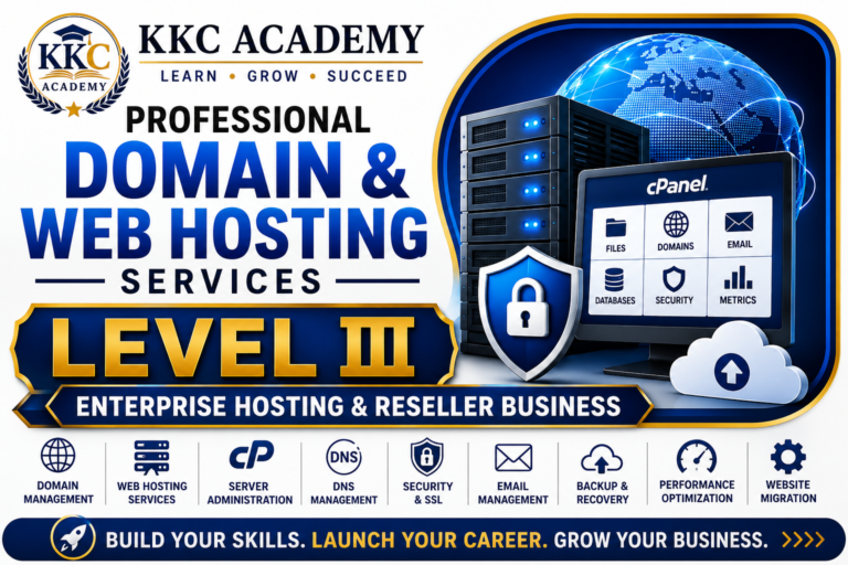 Professional Domain & Web Hosting Level III