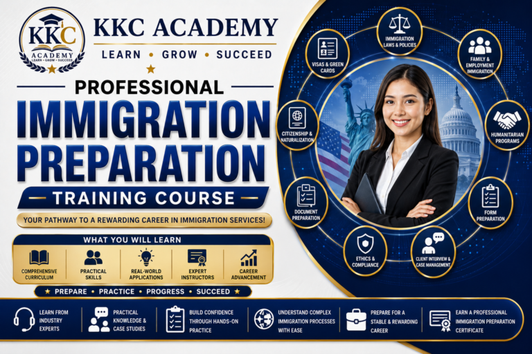 Professional Immigration Preparation Training Course