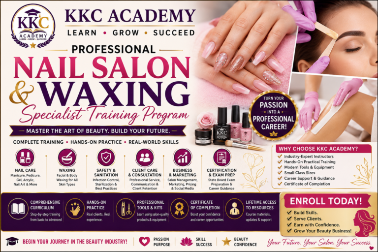 Professional Nail & Waxing Services Training Course