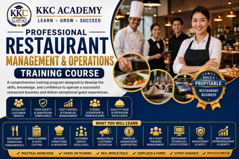 Professional Restaurant Management & Operations Training Course