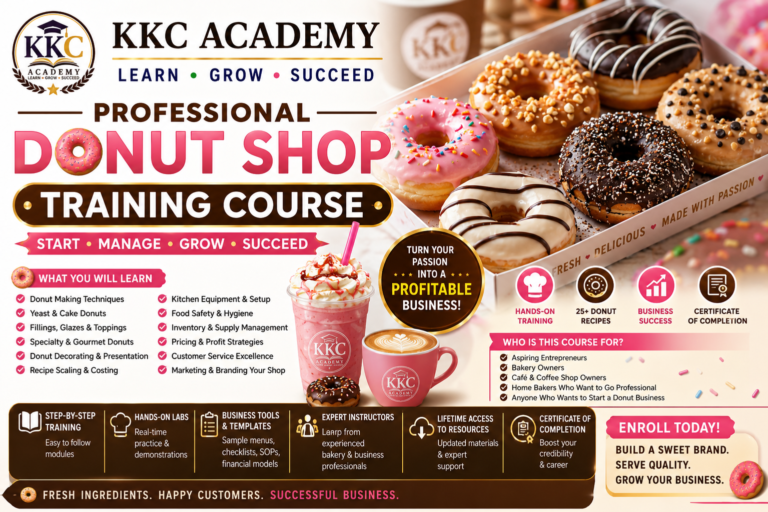Professional Donut Shop Management & Operations Training Course