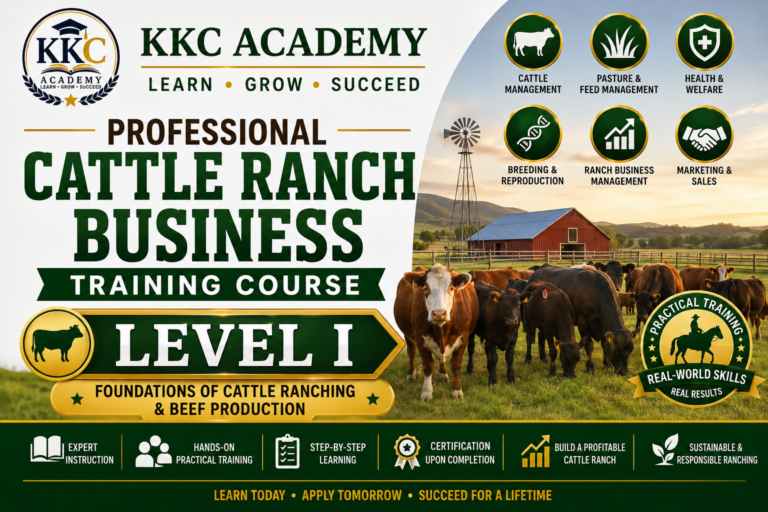 Professional Cattle Ranch Business Training Course Level I